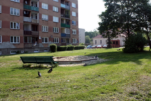 teren zgłoszony do konkursu, na którym może powstać plac zabaw dla dzieci