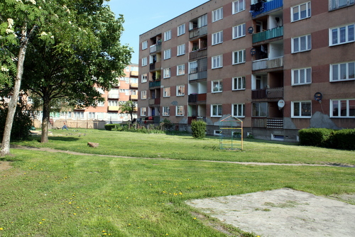 teren zgłoszony do konkursu, na którym może powstać plac zabaw dla dzieci