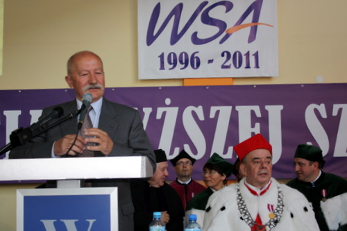 były Wicepremier i Minister Rolnictwa Roman Jagieliński