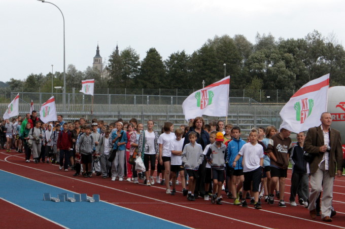 organizatorzy zadbali o odpowiednią oprawę Ogólnopolskiej Inauguracji Czwartków Lekkoatletycznych