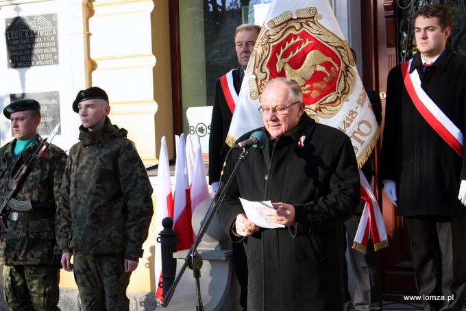 Prezydent Łomży Mieczysław Czerniawski