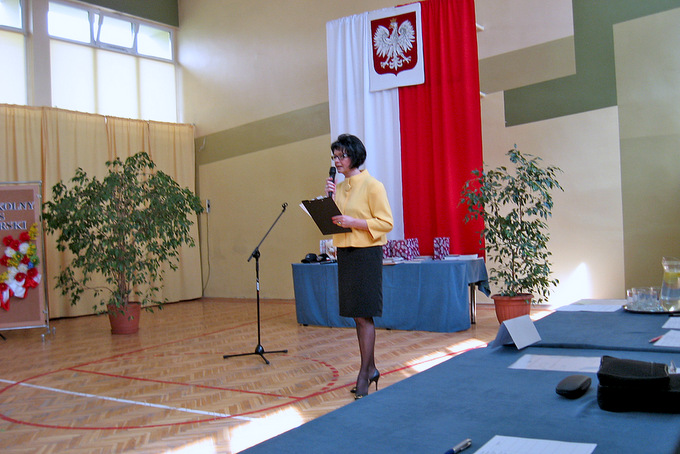 Małgorzata Pietrusewicz - Dyrektor Szkoły Podstawowej nr 5 w Łomży