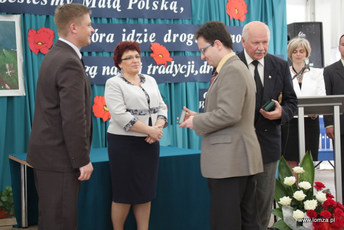 ...i przedstawiciele Zarządu Stowarzyszenia Byłych Żołnierzy Polskich Sił Zbrojnych na Zachodzie "Karpatczycy" w Warszawie