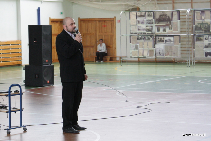 dr Łukasz Popowski, prezes Stowarzyszenia na Rzecz Historycznej Odbudowy Zamku w Sochaczewie "Nasz Zamek"