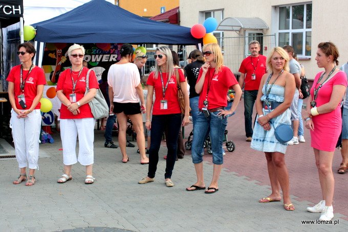 pracownicy Wydziału Kultury, Promocji i Sportu Urzędu Miejskiego w Łomży oraz przedstawiciele innych miast organizujących Night Power