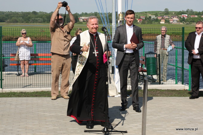 Port Łomża poświęcił J.E. Biskup Łomżyński Janusz Stepnowski