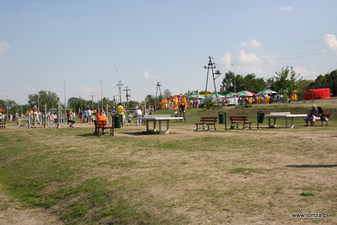 teren sportowo - rekreacyjny w Porcie Łomża
