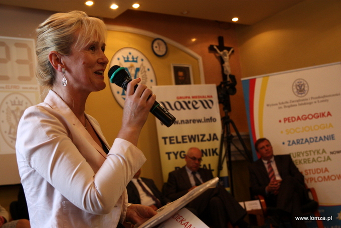 pedagog szkolny, radna Bogumiła Olbryś