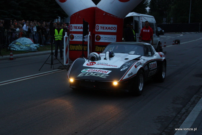 auto ze stajni VTG na torze wyścigów