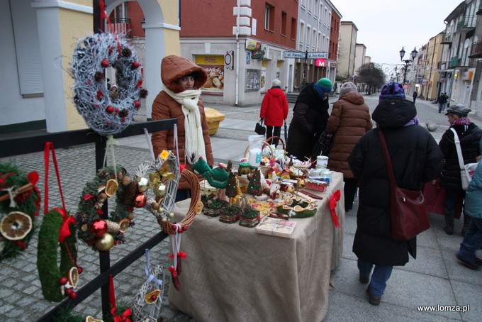 Łomżyńskiej Wieczerzy Wigilijnej towarzyszył Jarmark Świąteczny