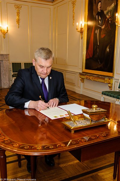 Prezydent Białegostoku Tadeusz Truskolaski