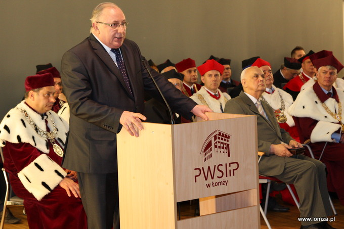 Prezydent Łomży Mieczysław Czerniawski
