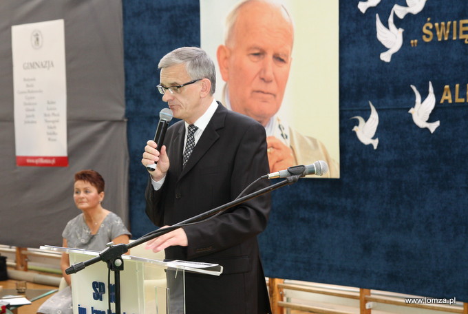 dyrektor SP 10 w Łomży Leszek Sobociński