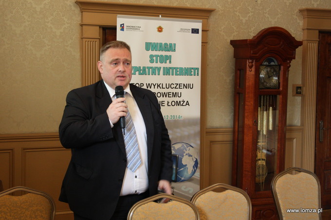 dyrektor Działu Realizacji firmy ELTEL, wykonawcy sieci, Jarosław Stachurski