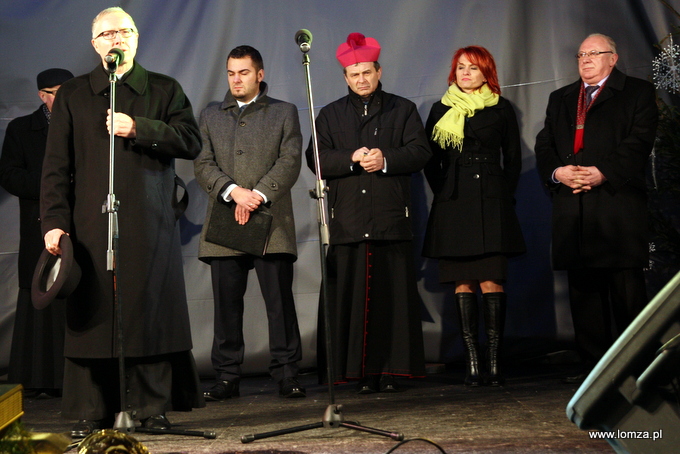 życzenia składa ks. bp. Janusz Stepnowski, Biskup Łomżyński