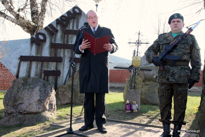 Katyński Apel Poległych odczytał Karol Cuch