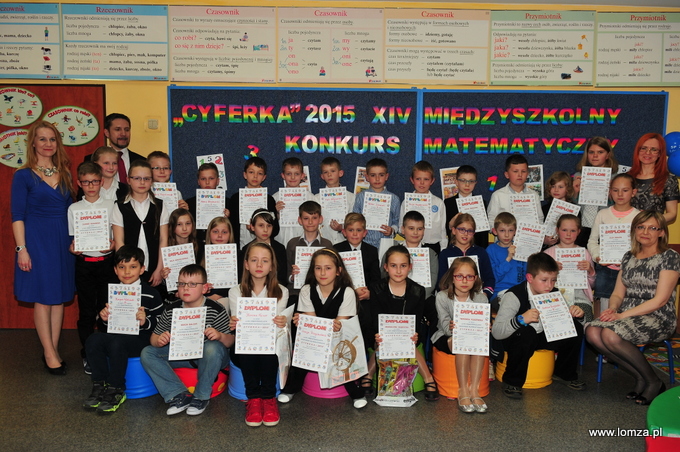 Wszyscy uczestnicy konkursu dostali pamiątkowe dyplomy