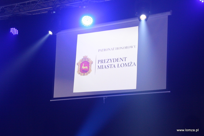 Impreza odbywała się pod Honorowym Patronatem Prezydenta Łomży - Mariusza Chrzanowskiego