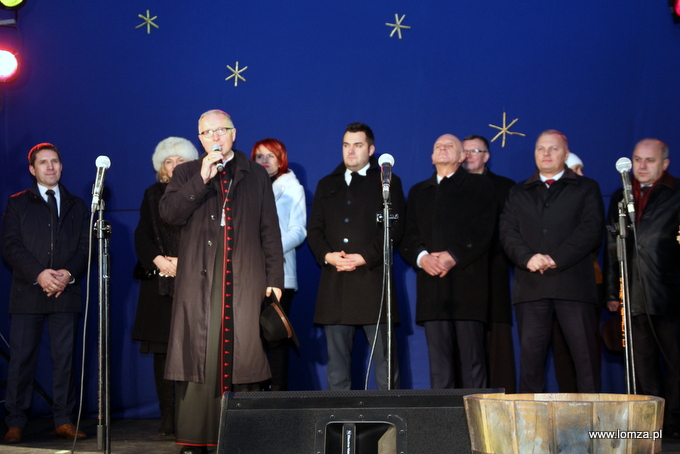 życzenia świąteczne składa Biskup Łomżyński Janusz Stepnowski