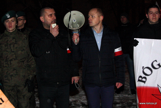 Dariusz Syrnicki i Damian Gietek z ŁKMP
