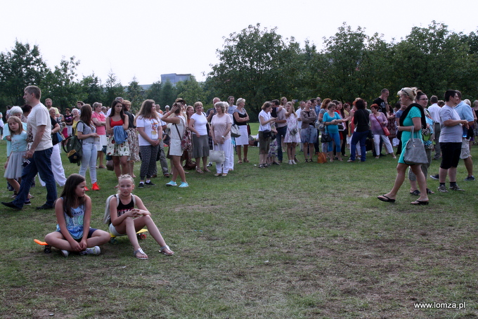 piknik rodzinny w ramach "Łomżyńskich wakacji" i diecezjalnego etapu Światowych Dni Młodzieży
