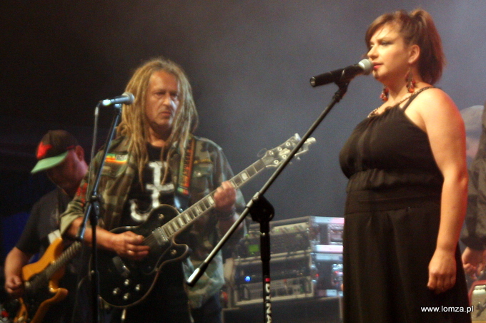 Dariusz "Maleo" Malejonek i Anna Witczak - Czerniawska