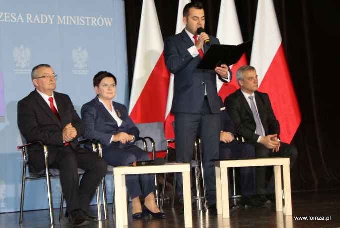 konferencję ws. Via Baltica i obwodnicy Łomży poprowadził Prezydent Mariusz Chrzanowski