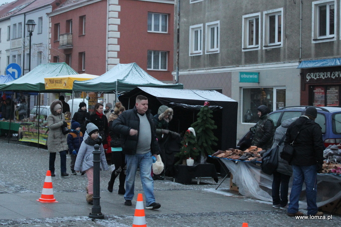 Wigilię miejską poprzedził Jarmark Bożonarodzeniowy