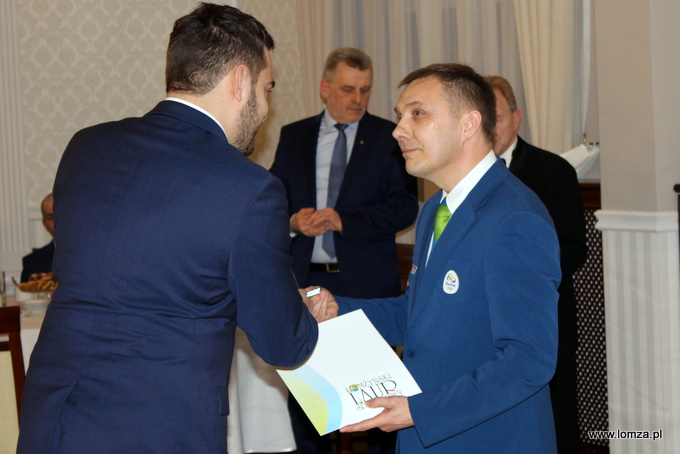 wręczenie laurów najlepszym trenerom