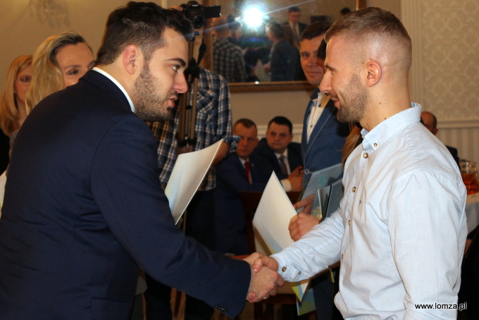 wręczenie laurów za sukcesy w dyscyplinach nieolimpijskich