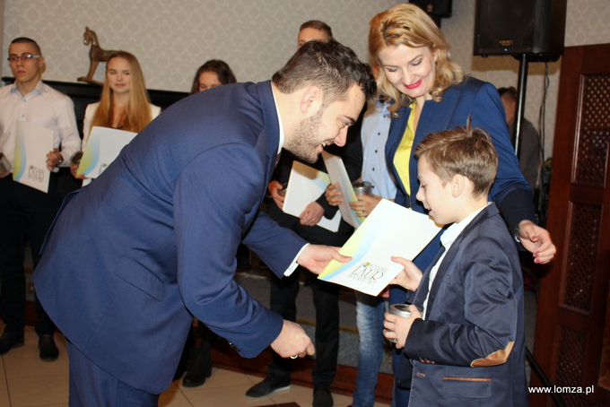 wręczenie laurów sportowym talentom