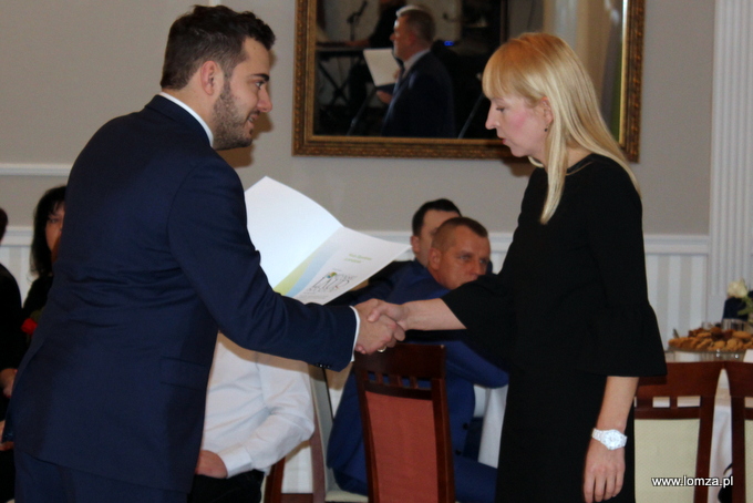 w trakcie uroczystości wręczono dyplomy za zdobyte punkty w Systemie Sportu Młodzieżowego