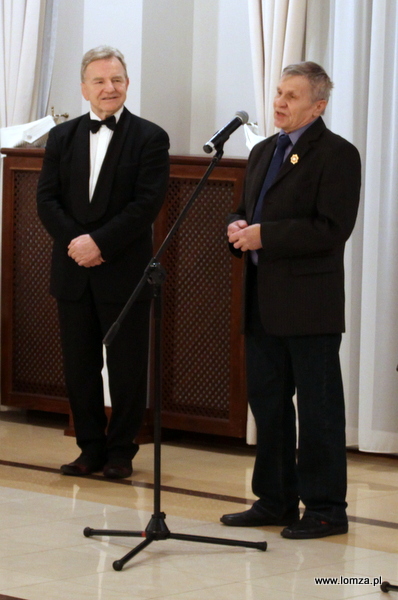 zapaśnicy Andrzej Supron i Wiesław Szczypa