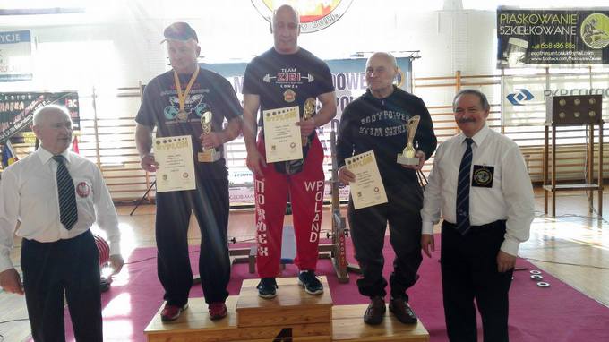 Zbigniew Turowski na najwyższym stopniu podium stanął w kilku kategoriach