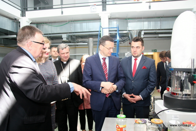 Wicepremier Mateusz Morawiecki w Łomży