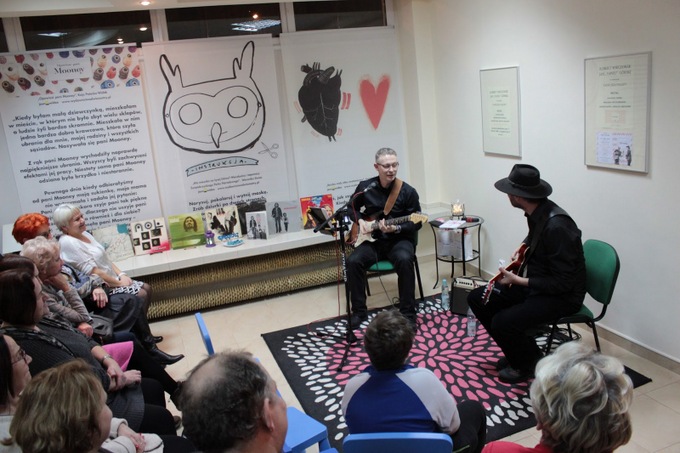 Muzyczny recital odbył się w filii nr 2 Miejskiej Biblioteki Publicznej przy ul. Księżnej Anny 