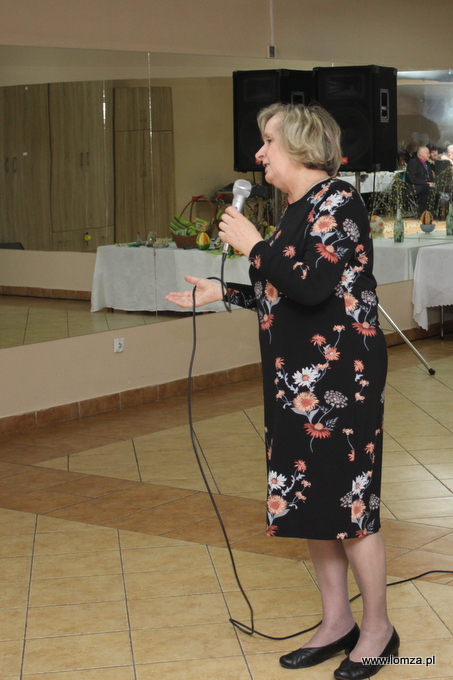 Przewodnicząca Klubu Seniora MOPS Regina Grzymek