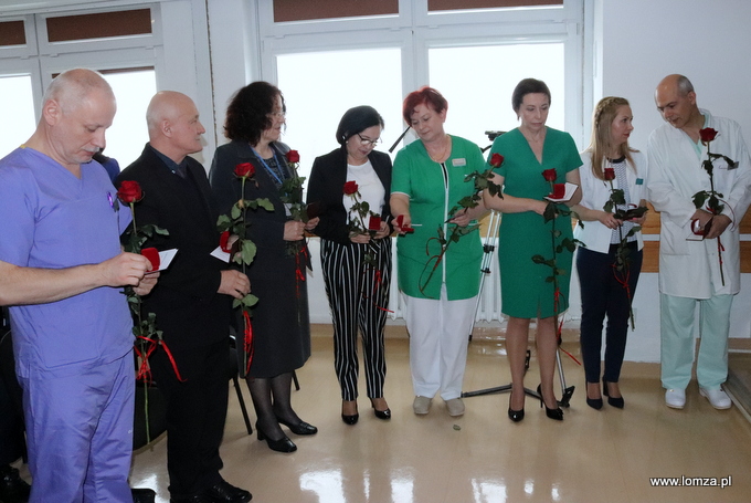 pracownicy szpitala odznaczeni przez Ministra Zdrowia