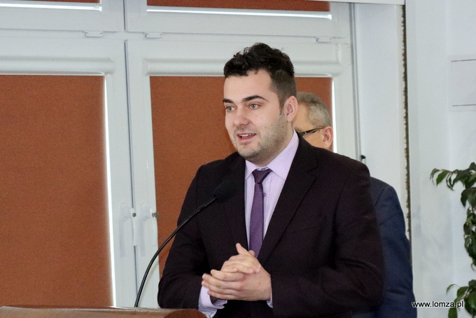 Prezydent Łomży Mariusz Chrzanowski