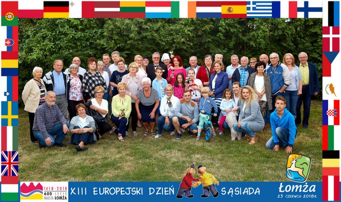 Uczestnicy trzynastego Dnia Sąsiada