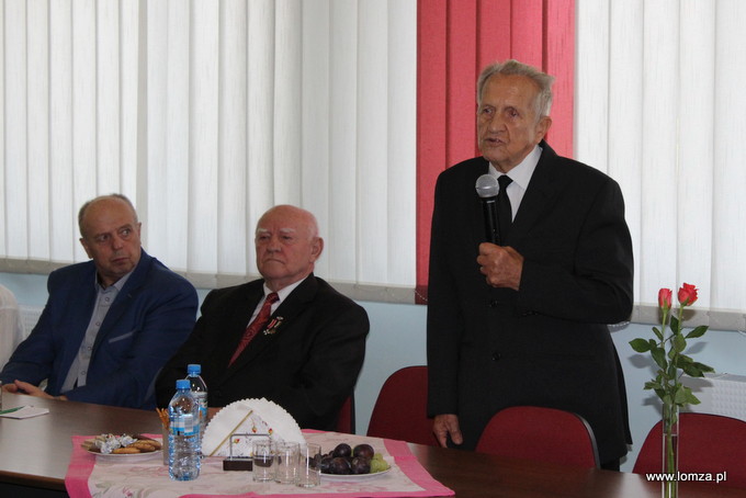 Jan Karczewski, prezes Związku Kombatantów Rzeczypospolitej Polskiej i Byłych Więźniów Politycznych Oddział Łomża