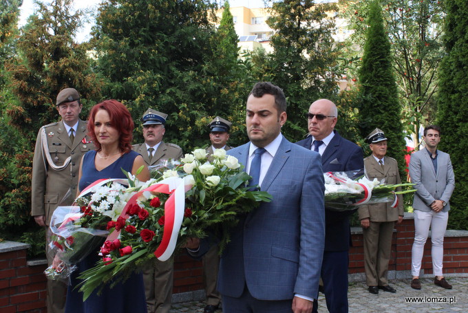 Poseł RP Bernadeta Krynicka i Prezydent Miasta Łomży Mariusz Chrzanowski