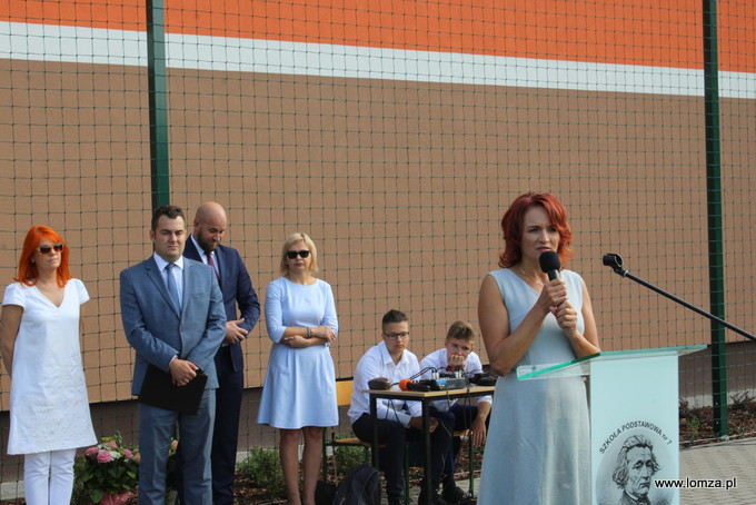 Poseł Bernadeta Krynicka przekazała życzenia uczniom