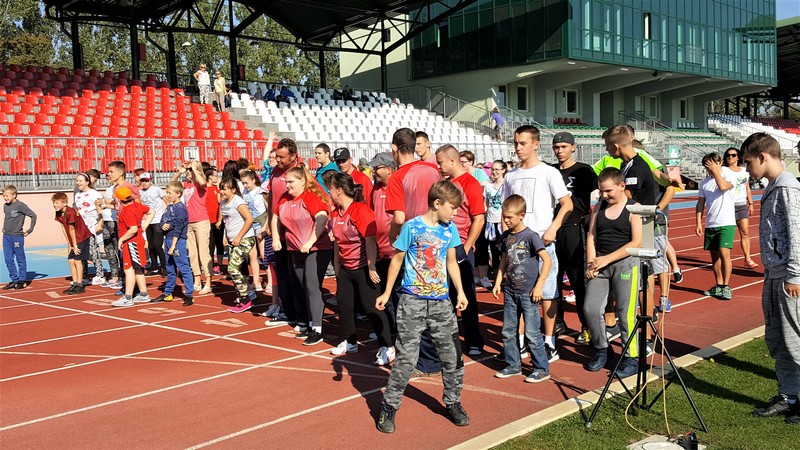 mityng lekkoatletyczny na Stadionie Miejskim