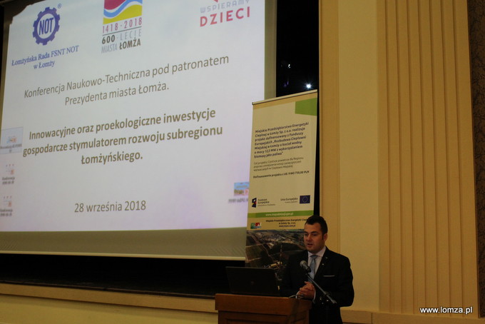 Prezydent Łomży Mariusz Chrzanowski