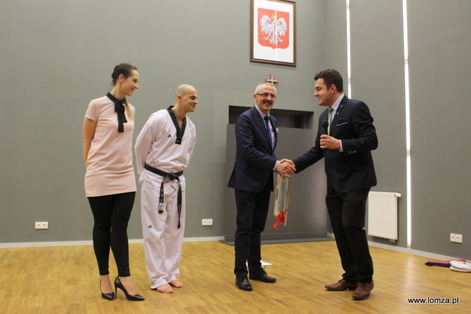 Prezydent Łomży Mariusz Chrzanowski również uprawiał taekwondo