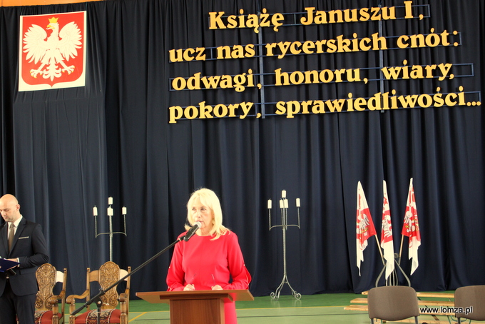 dyrektor SP 9 Bożena Dziekońska