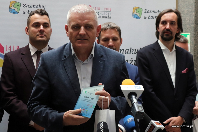 Jan Perkowski, prezes Zakładu Gospodarowania Odpadami sp. z o.o. w Łomży