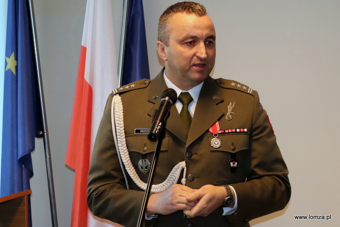 Szef Wojewódzkiego Sztabu Wojskowego płk Zbigniew Redziak