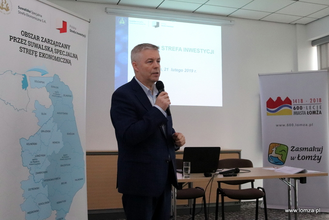 Wojciech Kierwajtys, wiceprezes zarządu Suwalskiej Specjalnej Strefy Ekonomicznej S.A